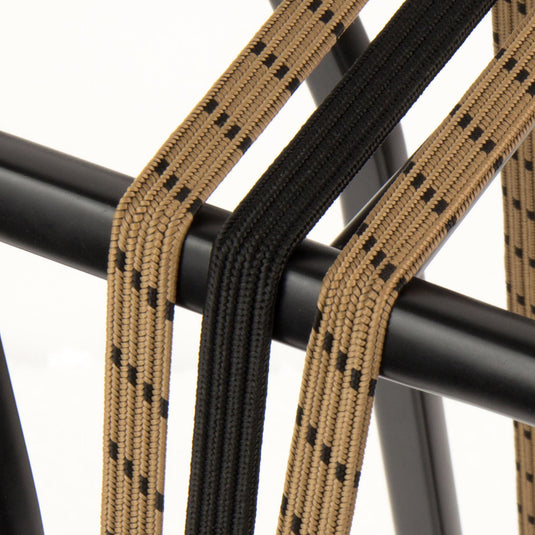 Widek triobinder eye met haak 3x12mm zwart chinin