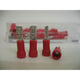 Bofix kabelschoen stekker 2.8 vrouw rood (p25)