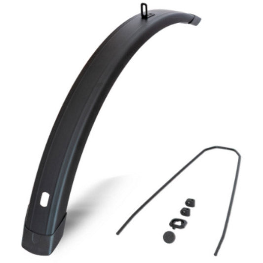 Eurofender spatbord voor tempo square 28 inch 65mm - zwart
