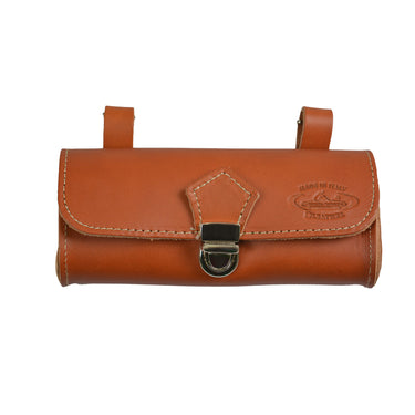 Monte grappa zadeltas leer cognac met logo
