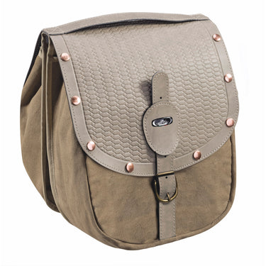 Monte grappa dubbele tas 16,5l british m klinknagels grijs
