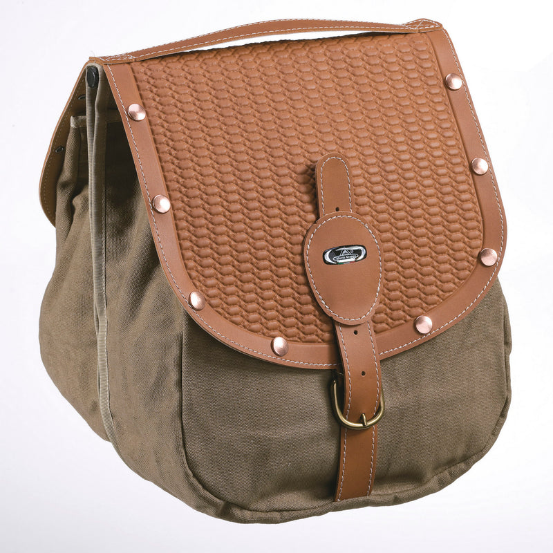 Load image into Gallery viewer, Monte grappa dubbele tas 16,5l british m klinknagels honey
