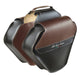Monte grappa dubbele tas 17,5l fashion skay zwart donkerbruin
