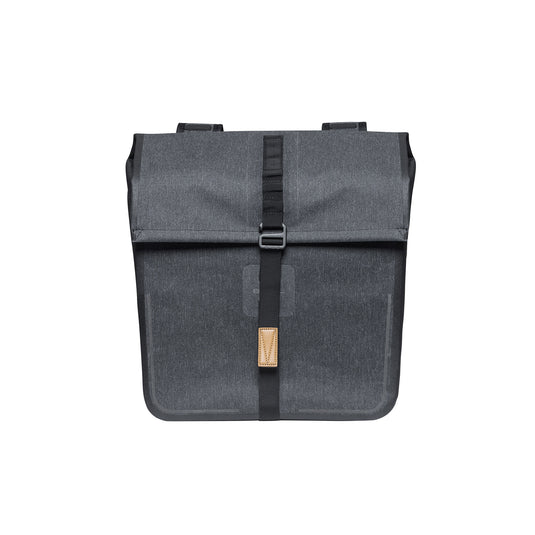 Basil Urban Dry Dubbele Fietstas - Grijs, 50L