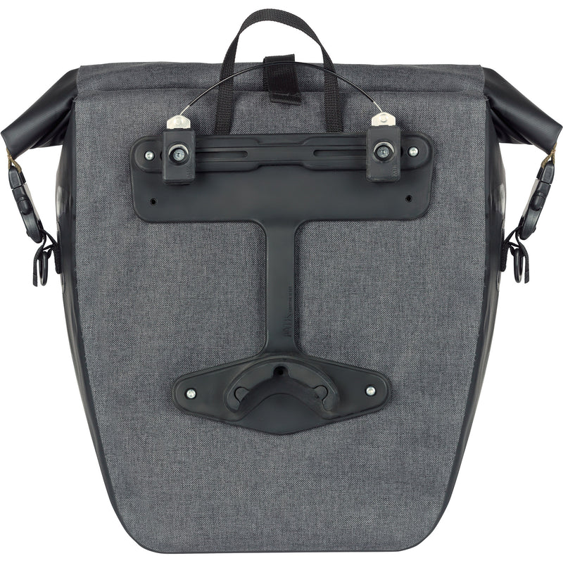 Load image into Gallery viewer, Basil Navigator Storm MIK SIDE fietstas - sportieve en functionele enkele fietstas - zwart - 100% waterdicht
