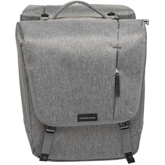 New Looxs Nova Double - Dubbele fietstas, grijs