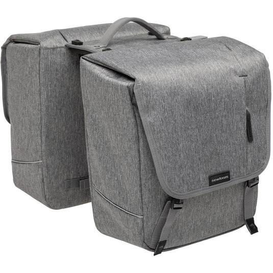 New Looxs Nova Double - Dubbele fietstas, grijs