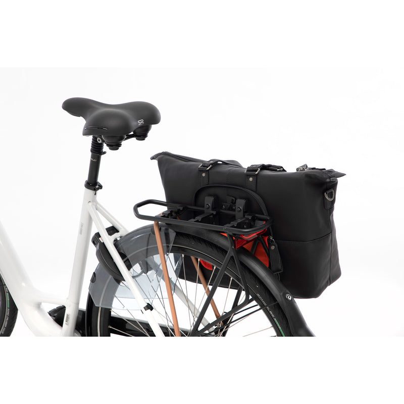 Load image into Gallery viewer, Newlooxs Verla laptop tas 21L leer black
