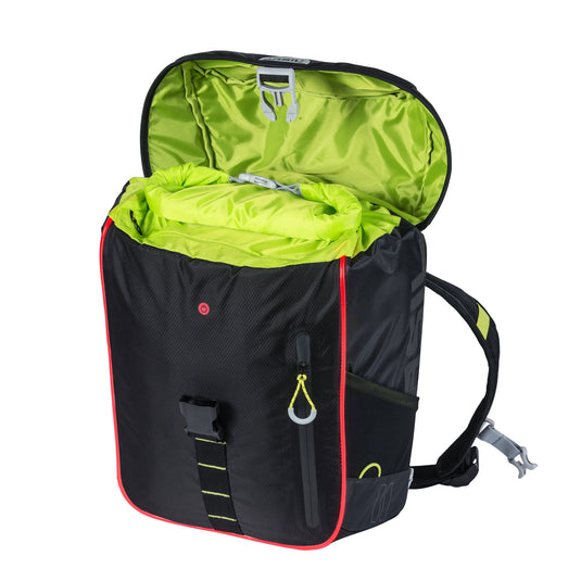 Basil Daypack Nordlicht - Waterdichte fietsrugtas voor E-bikes