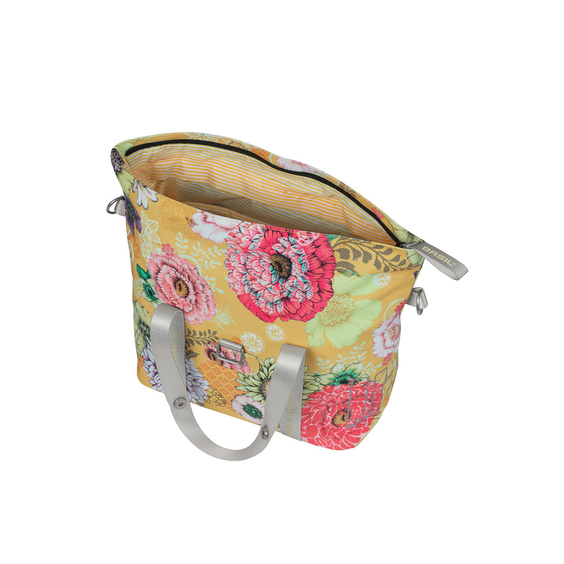 Load image into Gallery viewer, Basil Bloom Field MIK fietshandtas - Geel, compact en duurzaam - 8-11L
