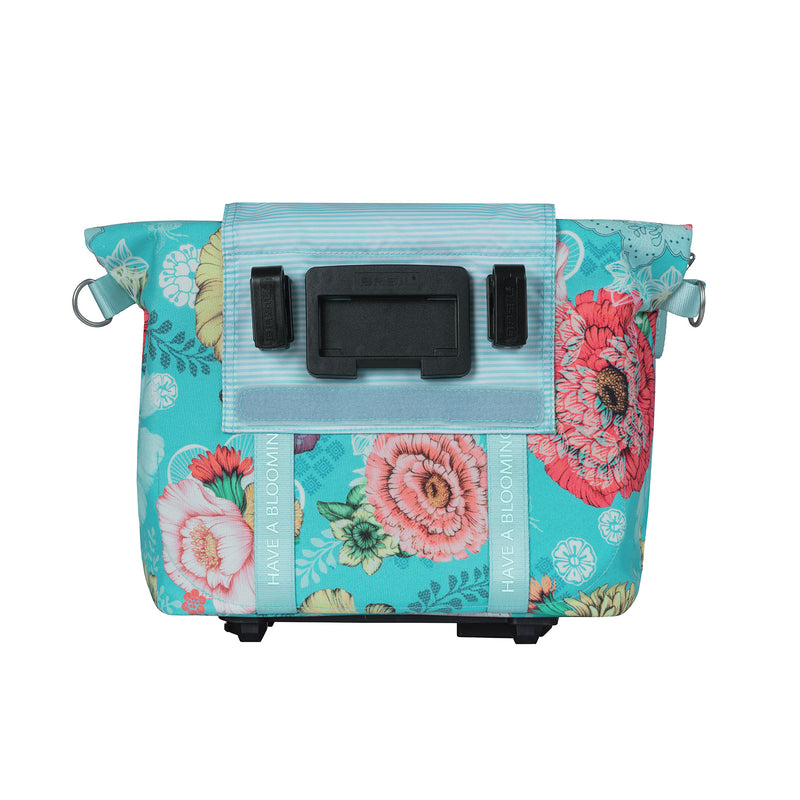 Load image into Gallery viewer, Basil Bloom Field fietshandtas MIK-KF-hook, blauw, 8-11L

