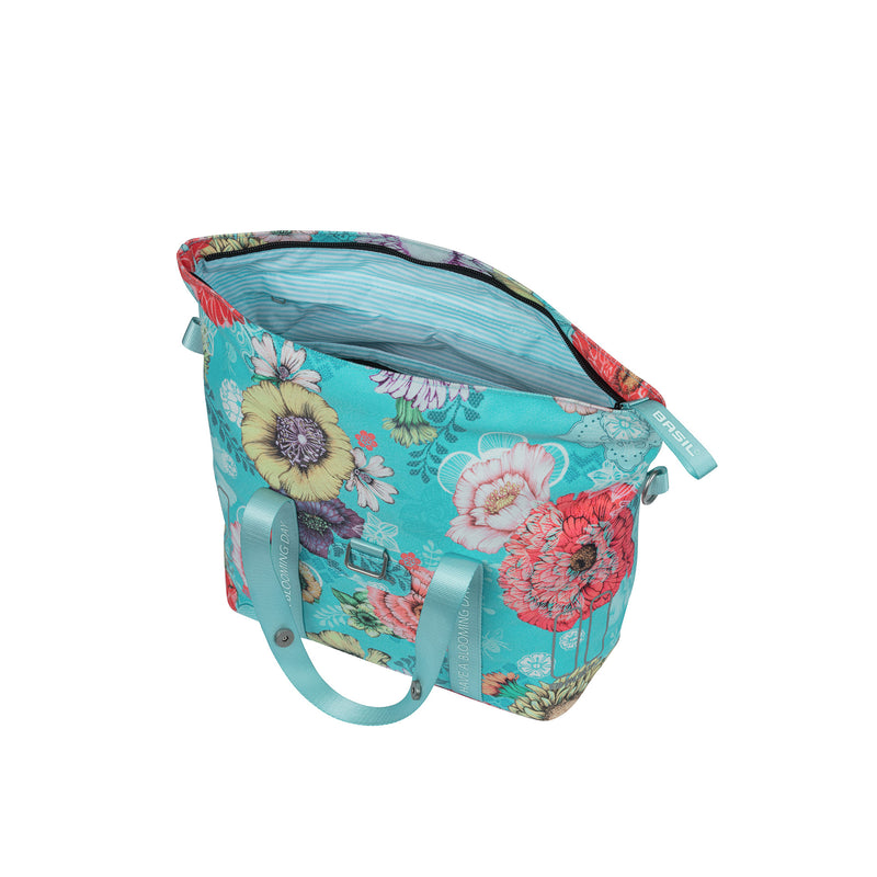 Load image into Gallery viewer, Basil Bloom Field fietshandtas MIK-KF-hook, blauw, 8-11L
