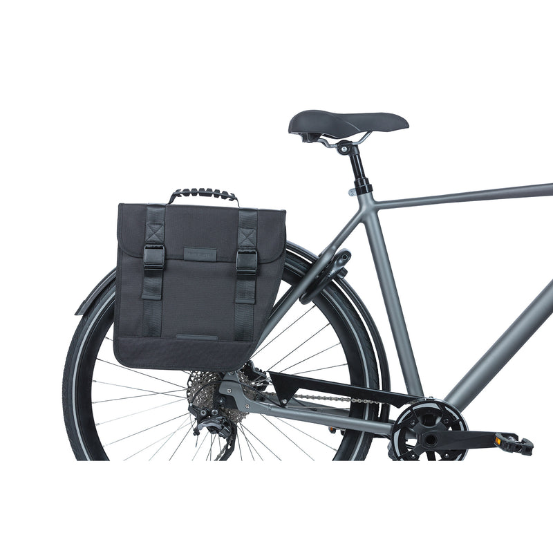 Afbeelding laden in galerijviewer, Basil Tour Right Fietstas 14L Zwart
