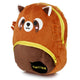 Adoramals rode panda pluche rugzak