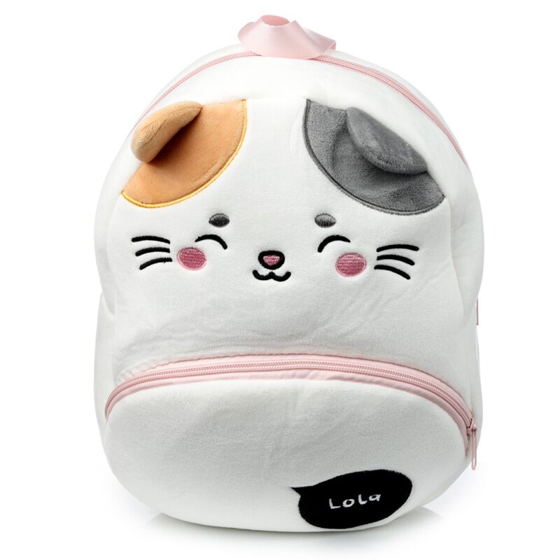 Load image into Gallery viewer, Adoramals lola de kat pluche rugzak
