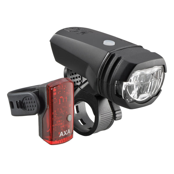AXA verlichtingsset Greenline 50 USB 50 lux 2 LED on off