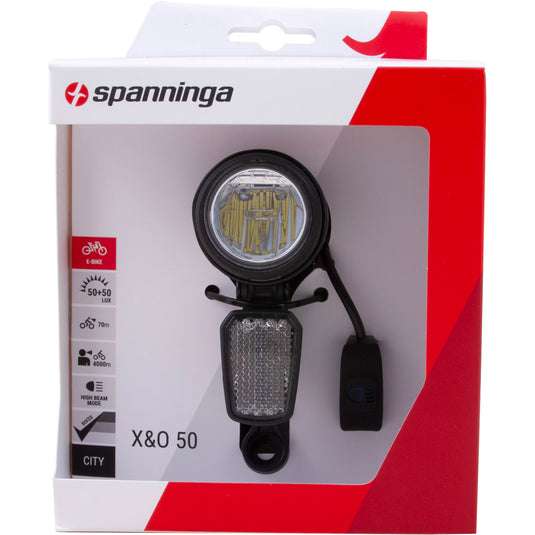 Spanninga koplamp x o 50 xeaftc 6-36vdc + reflector