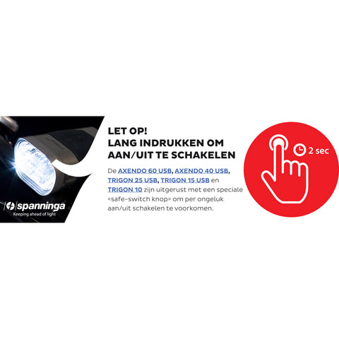 Spanninga trigon 25 usb led straler 25lux