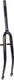 Hh vork 28 inch transport 1.1 8 draad v-brake mat zwart