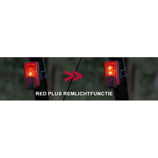 Load image into Gallery viewer, Vdo eco light red rl plus usb achterlicht li-on accu+remlicht aan uit
