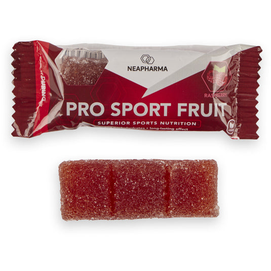 Neapharma reep pro sport fruit framboos display (40st)