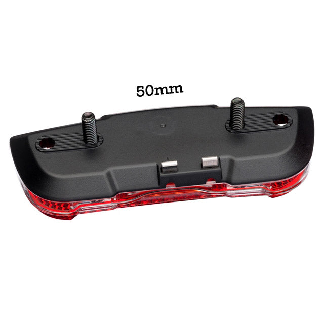 Load image into Gallery viewer, Achterlicht Slim Steady 50mm LED Dynamo Zwart
