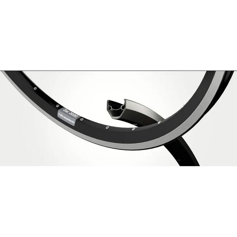 Load image into Gallery viewer, Bobike ryde velg zac 2000 28 622 36g 14g cnc alu zwart
