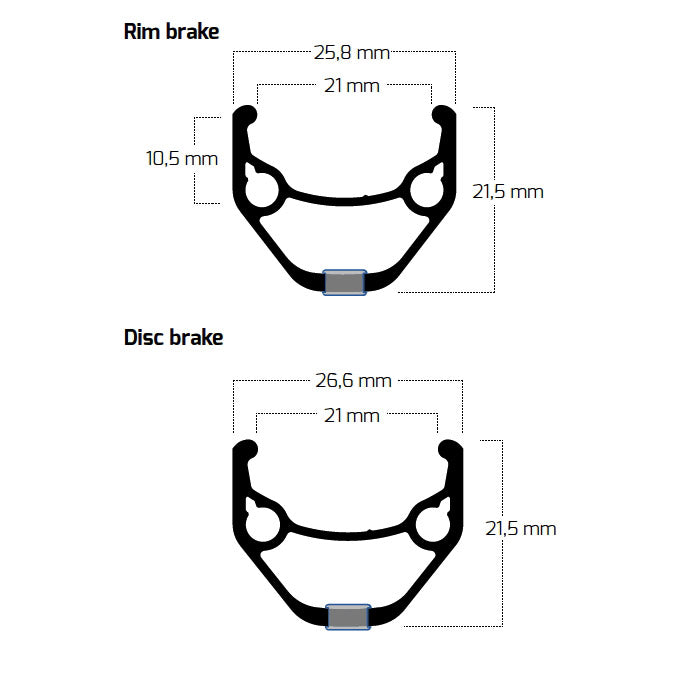 Load image into Gallery viewer, Ryde b.v. velg 28' - 14 622 zac421 aluminium cnc zwart
