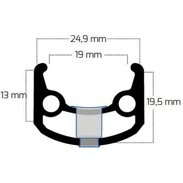 Bobike ryde velg sputnik 28 622 36g 14g cnc zwart