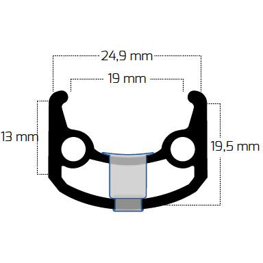 Load image into Gallery viewer, Bobike ryde velg sputnik 28 622 36g 14g cnc zwart
