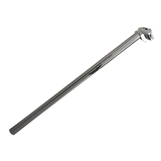 Load image into Gallery viewer, Zadelpen vast 25,4mm x 600mm aluminium zilver
