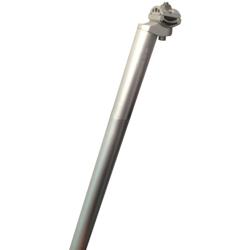 Afbeelding laden in galerijviewer, zadelpen vast 27.2mm x 600 mm aluminium zilver
