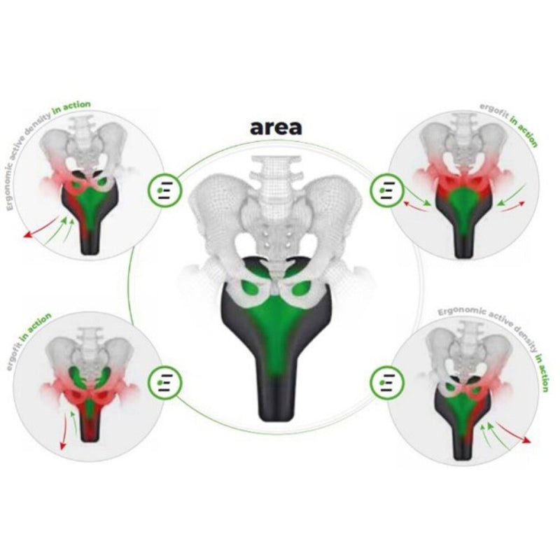 Load image into Gallery viewer, Zadel Selle Bassano Modular Ergo E-City Zwart
