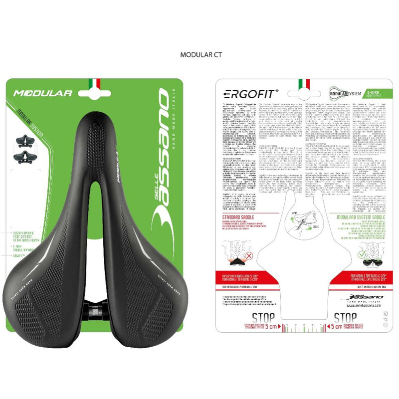 Load image into Gallery viewer, Zadel Selle Bassano Modular Ct Tour Zwart
