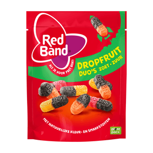 Red band magic dropfruitduo's zoet zuur zak (10x 235g)