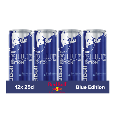 Red bull blue edition energy blik (12x 25cl)