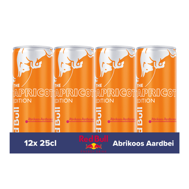 Red bull summer abrikoos aardbei (12x 25cl)