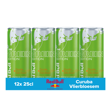 Red bull the green edition sugarfree curuba vlierbloesem (12x 250ml)
