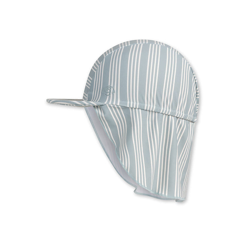Load image into Gallery viewer, Resort stripe | groen wit gestreept uv zonnepetje
