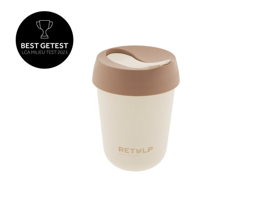 Retulp koffiebeker - bakery brown