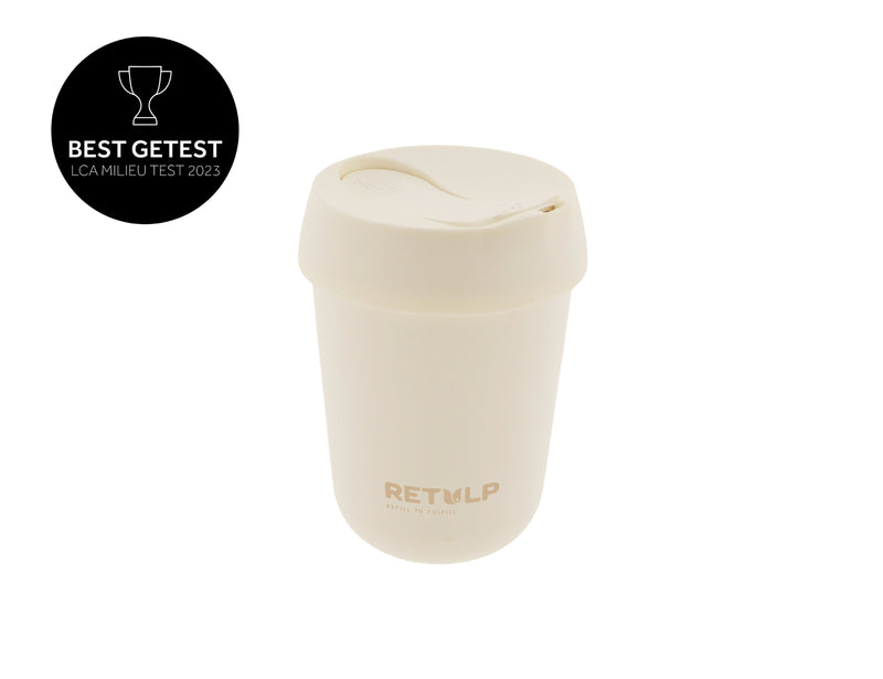 Retulp koffiebeker - chalk white
