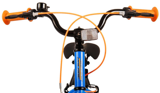 Volare rocky kinderfiets - jongens - 12 inch - blauw - twee handremmen