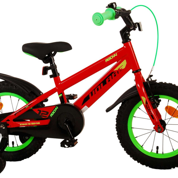 Volare Rocky Kinderfiets - Jongens - 14 inch - Rood