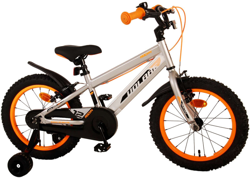 Load image into Gallery viewer, Volare Rocky Kinderfiets Jongens 16 inch Grijs Twee handremmen
