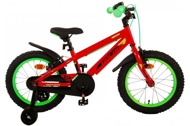 Load image into Gallery viewer, Volare Rocky Kinderfiets Jongens 16 inch Rood Twee handremmen
