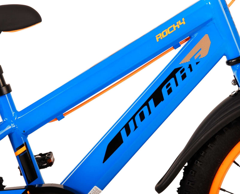 Load image into Gallery viewer, Volare Rocky Kinderfiets Jongens 18 inch Blauw Twee handremmen
