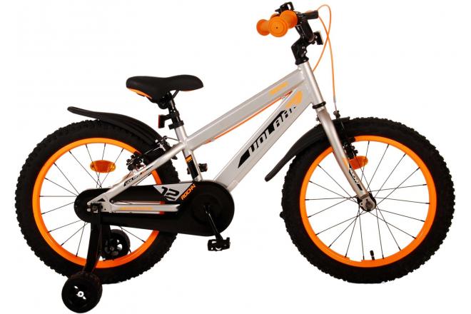 Load image into Gallery viewer, Volare Rocky Kinderfiets Jongens 18 inch Grijs Twee handremmen
