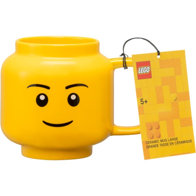 Load image into Gallery viewer, Room Copenhagen LEGO keramische mok Jongen, groot
