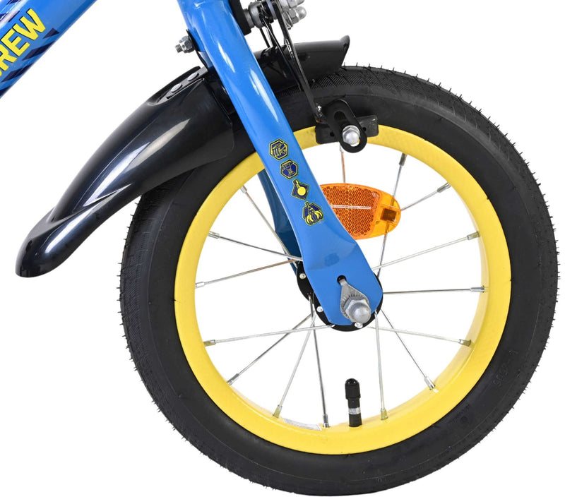 Afbeelding laden in galerijviewer, Volare paw patrol -rubble crew - kinderfiets - jongens - 12 inch - blauw
