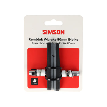 Simson remblokken e-bike v-brake 80mm